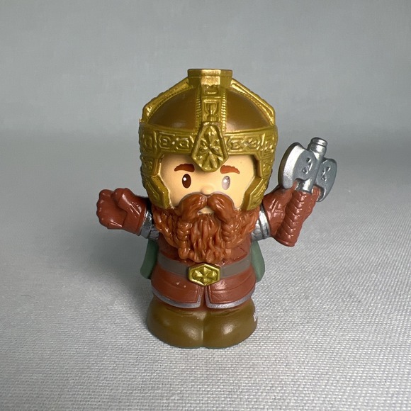 Fisher-Price Other - Fisher‎ Price Little People LORD OF THE RINGS Gimli The Dwarf LOTR